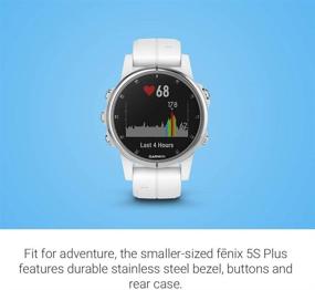 img 2 attached to ⌚ Garmin Fenix 5s Plus Multisport GPS Smartwatch: Smaller-Sized, Topo Maps, Heart Rate, Music & Garmin Pay - White/Silver (Renewed)