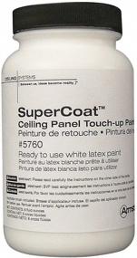 img 1 attached to 🎨 8 oz. Latex White Touch-up Paint for Ceiling Tiles