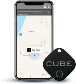 img 3 attached to Куб Звуковой Искатель - Блютуз Трекер для Собак, Детей, Кошек, Багажа, Кошелька | Легко Найти с Помощью Телефонного Приложения | Водонепроницаемый, Заменяемая Батарея