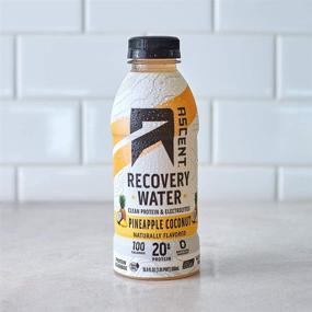 img 2 attached to 🍍 Ascent Protein Recovery Water - Pineapple Coconut - 16.9 fl oz Bottle - 12 Pack for Optimal SEO