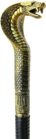 img 3 attached to 🐍 Regal Style Skeleteen King Cobra Pimp Cane for an Elevated Look