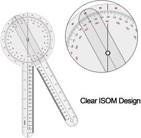 img 1 attached to 3-Piece Degree Goniometer Set