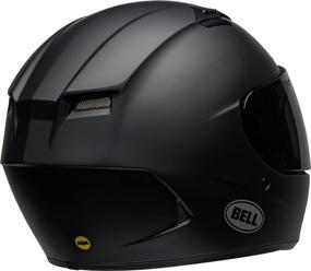 img 1 attached to 🖤 Matte Black Medium Bell Qualifier DLX MIPS Full-Face Helmet - Enhanced SEO