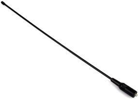 img 4 attached to 📡 Enhance Communication Range with Retevis RT-771 Two Way Radio Antenna SMA-F - Dual Band Antenna for Baofeng, Retevis, TYT, Kenwood Walkie Talkies (1 Pack)