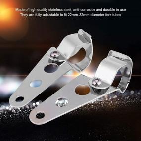 img 3 attached to Headlight Motorcycle Brackets 28Mm 34Mm Kawasaki Lights & Lighting Accessories