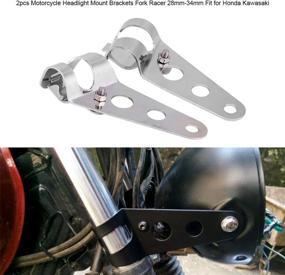 img 2 attached to Headlight Motorcycle Brackets 28Mm 34Mm Kawasaki Lights & Lighting Accessories