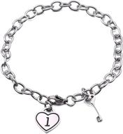 towsix engraved stainless bracelet: personalized girls' jewelry at its finest logo