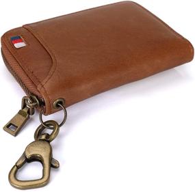 img 1 attached to Genuine Leather Men's Accessories: Introducing LYOOMALL Blocking Holder for Style and Security