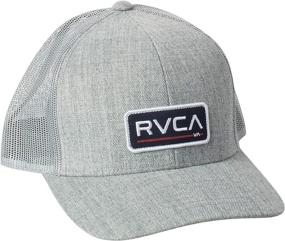 img 2 attached to RVCA Men's Adjustable Snapback Curved Brim Trucker Hat - Stylish and Versatile Headwear for Men