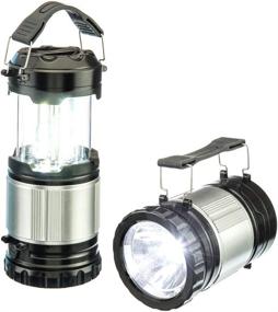 img 4 attached to SE 270 Lumens 2-in-1 Camping Lanterns (2-Pack) - FL804-3COB-2: Brighten Your Outdoor Adventures!