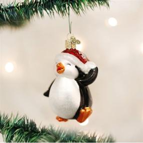 img 3 attached to 🐧 Exquisite Old World Christmas Dancing Penguin Collection Glass Blown Ornaments: A Festive Must-Have