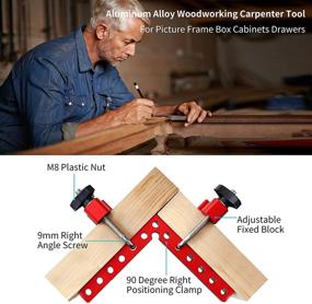 img 3 attached to Зажимное позиционирование Алюминиевый деревообрабатывающий плотник