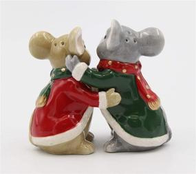 img 3 attached to Ceramic Christmas Holidays Hugging Shakers