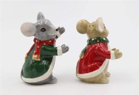 img 1 attached to Ceramic Christmas Holidays Hugging Shakers