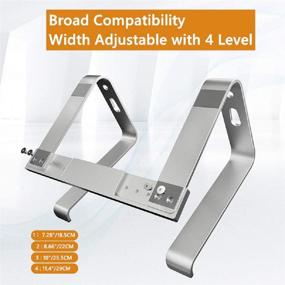 img 1 attached to Harita Ergonomic Aluminum Adjustable Compatible