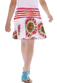 img 1 attached to Desigual Girls Floral Stripe Circle