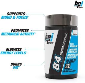 img 2 attached to 💪 BPI Sports B4 - Extra-Strength Fat Burner - Keto-Friendly - Appetite Suppressant - Boosted with Caffeine, Niacin, Quercetin, and Yohimbine - 30 Servings - 710mg: A Powerful Weight Loss Solution