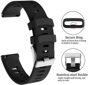 img 3 attached to Vozehui Compatible Forerunner Replacement Vivoactive Wellness & Relaxation