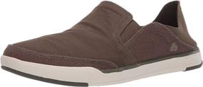 img 4 attached to CLARKS Step Loafer Canvas Men's Shoes: Comfortable Slip-Ons for Men