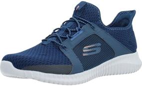 img 3 attached to Skechers Sport Elite Fashion Sneaker Men's Shoes - Stylish Footwear for Fashionable Sneakers