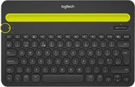 💻 восстановленная клавиатура logitech k480 multi-device bluetooth для компьютеров, планшетов и смартфонов, черная - 920-006342 логотип