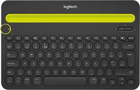 img 4 attached to 💻 Восстановленная клавиатура Logitech K480 Multi-Device Bluetooth для компьютеров, планшетов и смартфонов, черная - 920-006342