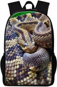 img 4 attached to Универсальный детский рюкзак Snake Bagpack