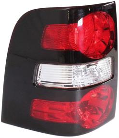 img 2 attached to 🚗 Driver Side Tail Light Unit for Ford Explorer 2006-2010 FO2800195, 6L2Z13405CA