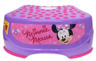 🐭 disney minnie mouse step 'n glow step stool in purple logo