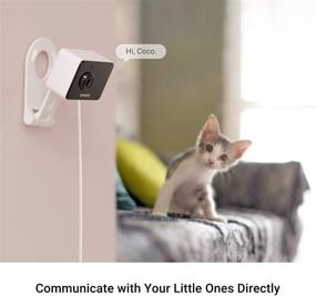 img 2 attached to 📷 [2021 Upgrade]Zmodo 1080P Mini Pro: Advanced Indoor Security Camera with Motion Detection, Two-Way Audio, Night Vision | Works with Alexa