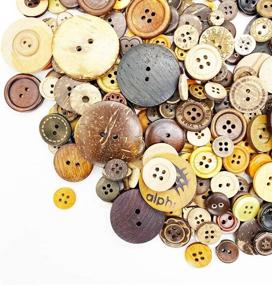 img 3 attached to 🧵 500-600 PCS Mixed Size Color Shapes Buttons Lot: Ideal for Crafts, Sewing Decorations & More! 2 Holes and 4 Holes Included