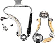 eccpp engine timing chain kit: replacement timing parts for 2008-2015 chevrolet 🛠️ malibu equinox buick l4 2.0l 2.2l 2.4l - replace # 12680750 9-4201s 9-4201sx logo