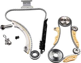 img 4 attached to ECCPP Engine Timing Chain Kit: Replacement Timing Parts for 2008-2015 Chevrolet 🛠️ Malibu Equinox Buick L4 2.0L 2.2L 2.4L - Replace # 12680750 9-4201S 9-4201SX