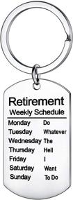 img 4 attached to Retirement Schedule Calendar Keychain Coworkers