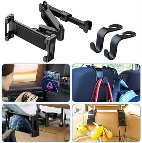 img 3 attached to Headrest Bestoct Adjustable Smartphones Compatible