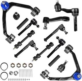 img 4 attached to 🚘 AUTOSAVER88 - Complete Front Control Arm Kit for 1997-2004 Ford Expedition/F-150/F-250, 1998-2002 Lincoln Navigator - 14pcs Front Suspension Kit (4WD Only)