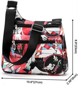 img 2 attached to 👜 STUOYE Multi Pocket Crossbody Travel Shoulder Handbags & Wallets: Functional Totes for Women on the Go!