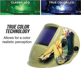 img 1 attached to 🔥 High-performance Darkening Welding Helmet - Optimal for Occupational Health & Safety Products