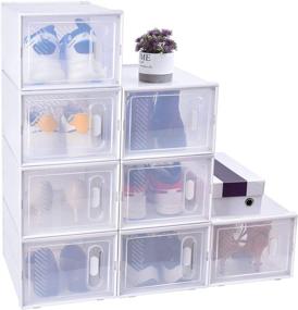 img 4 attached to Zttopo Stackable Organizer Containers Sneakerheads