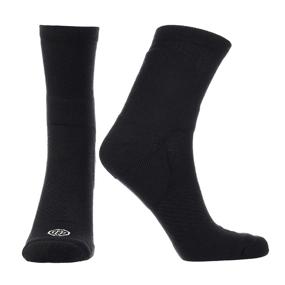 img 4 attached to 🧦 Compression Low Calf Crew Socks for Plantar Fasciitis, Achilles Tendonitis & Arch Support - Doctor's Choice - Men & Women - 1 Pair - Black/Large