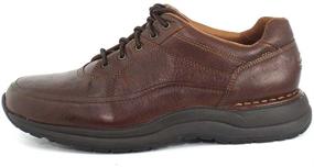 img 3 attached to Rockport Walking Shoes Brown Leather Men's Shoes for Fashion Sneakers