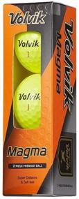 img 1 attached to Volvik Magma Balls 12 Ball Yellow