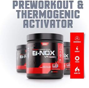 img 2 attached to B-NOX Ripped Pre-Workout Formula: Keto-Friendly Endurance 💣 Builder – 287g Powder (30 Servings) | Bombcicle