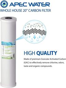 img 3 attached to 💧 Enhance Water Filtration with APEC Carbon Replacement FI CAB20 BB