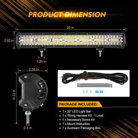 img 3 attached to Auxbeam 42000Lm Off Road Emergency Function