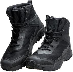 img 4 attached to FREE SOLDIER Tactical Lightweight Military Men's Shoes in Work & Safety