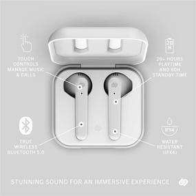 img 2 attached to Urbanista Stockholm Plus True Wireless Earbuds - Extended Battery Life, Waterproof, Bluetooth 5.0 Headphones with Clear Calling & Touch Controls