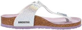 img 1 attached to Босоножки и сандалии Birkenstock Gizeh Disco из микрофибры для мальчиков - размер 2,5.