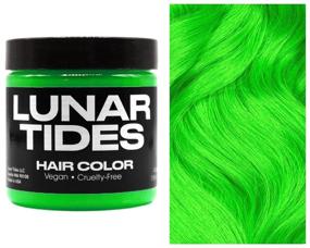 img 4 attached to 🌈 Lunar Tides Aurora Green Semi-Permanent Hair Color - Wide Range of 43 Stunning Shades