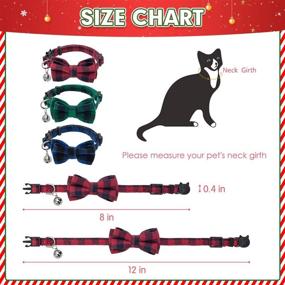 img 3 attached to PAWCHIE Breakaway Bowtie Collar Bells